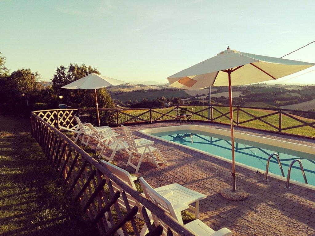 Agriturismo La Quiete Pension Polverigi Buitenkant foto